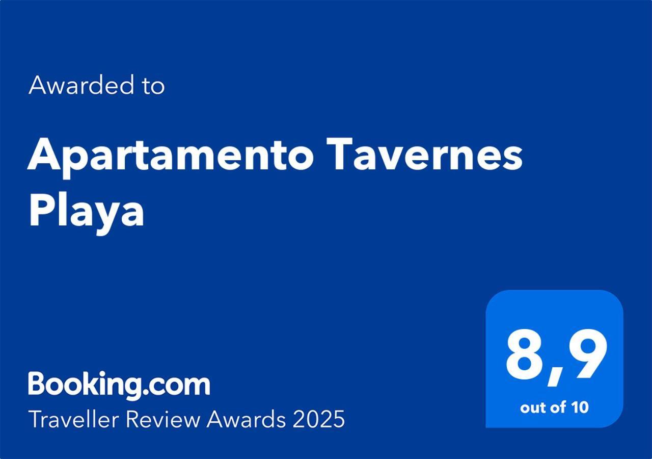Apartamento Tavernes Playa タベルネス・デ・ラ・バルディグナ エクステリア 写真